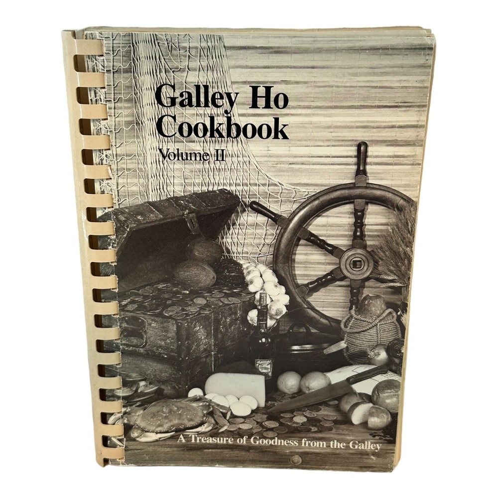 Galley Ho Cookbook Volume II, 1986 Navy League of‎ United States TRW Systems